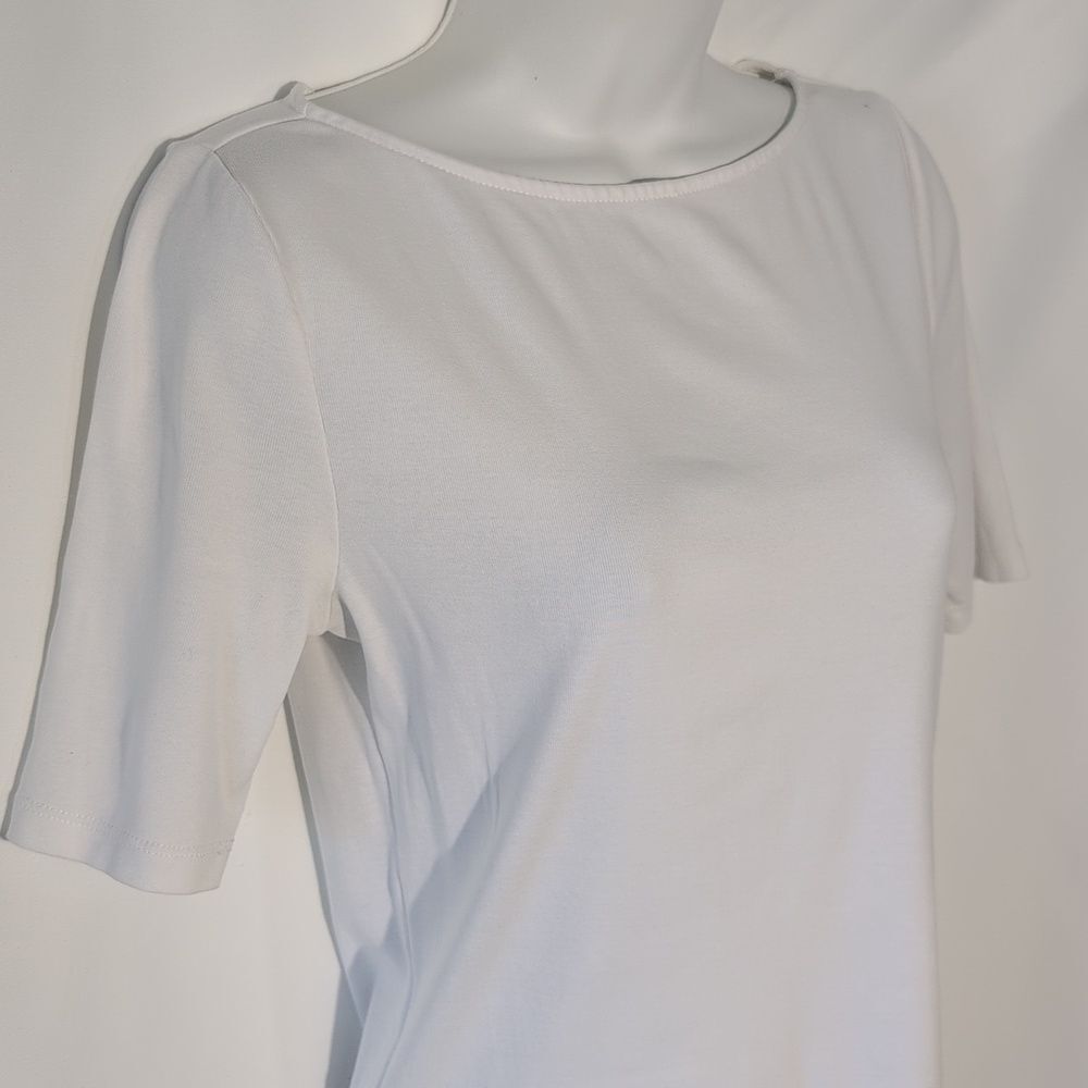 Ralph Lauren White Short Sleeve Tee - Picture 2 of 6
